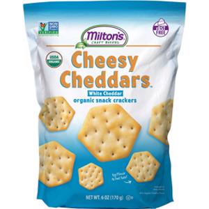 Milton's Organic Cheesy White Cheddar Crackers