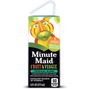 Minute Maid Fruit & Veggie Tropical Blend