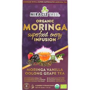 Miracle Tree Organic Moringa Vanilla Oolong Grape Tea