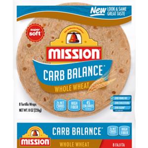 Mission Carb Balance Fajita Whole Wheat Tortillas
