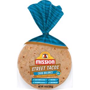 Mission Carb Balance Street Tacos Whole Wheat Tortillas