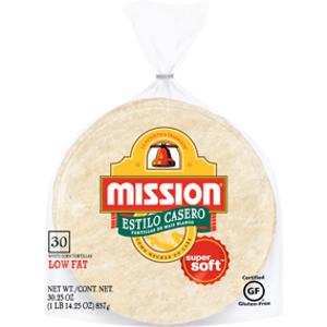 Mission Estilo Casero White Corn Tortillas