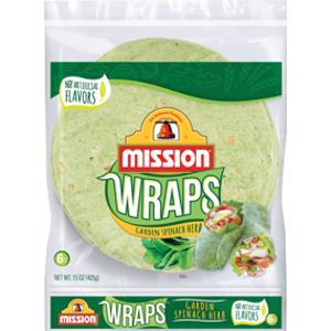 Mission Garden Spinach Herb Wraps