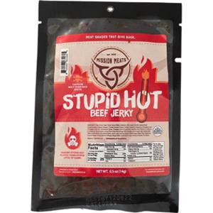 Mission Meats Stupid Hot Beef Jerky
