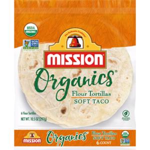 Mission Organic Soft Taco Flour Tortillas