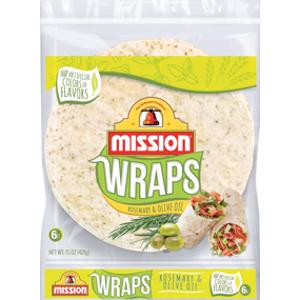 Mission Rosemary & Olive Oil Wraps