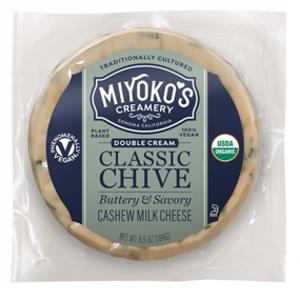 Miyoko's Chive Double Cream Cheese Wheel