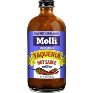 Molli Taqueria Jalisco Arbol Chilies Hot Sauce