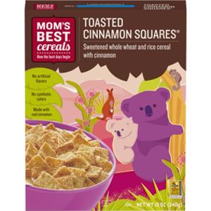 Mom's Best Toasted Cinnamon Squares Cereal