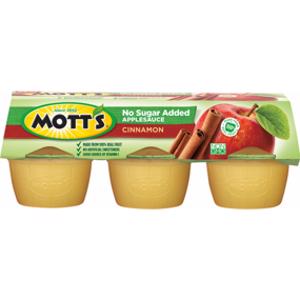 Mott's No Sugar Added Cinnamon Applesauce