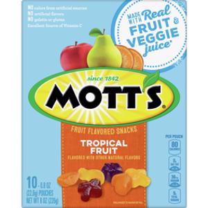 Mott's Tropical Fruit Flavored Snacks