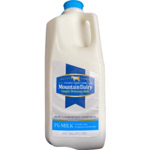 Mountain Dairy 1% Lowfat Milk
