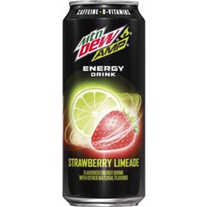 Mountain Dew AMP Strawberry Limeade Drink