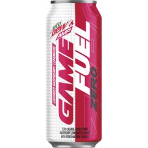 Mountain Dew Game Fuel Raspberry Lemonade Energy Drink