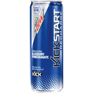 Mountain Dew Kickstart Blueberry Pomegranate Soda