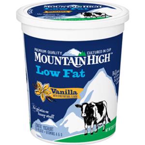 Mountain High Lowfat Vanilla Yoghurt