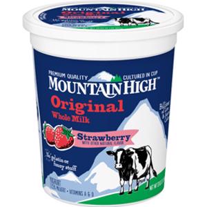 Mountain High Original Strawberry Yogurt