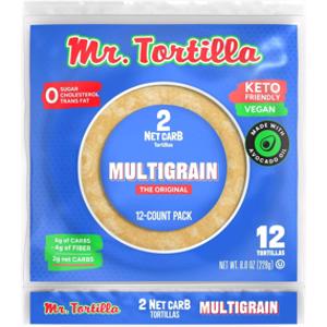 Mr. Tortilla Multigrain 2 Net Carb Tortilla