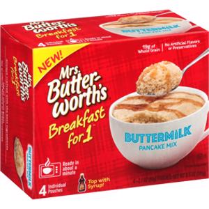 Mrs. Butterworth's Breakfast for 1 Buttermilk Pancake Mix