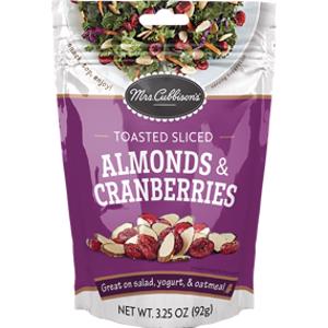 Mrs. Cubbison's Toasted Sliced Almonds & Cranberries