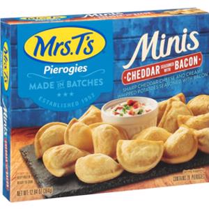 Mrs. T's Cheddar w/ Bacon Mini Pierogies