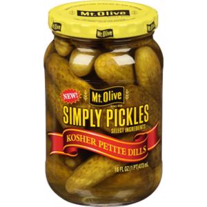 Mt. Olive Simply Pickles Kosher Petite Dills