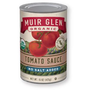 Muir Glen Organic No Salt Added Tomato Sauce
