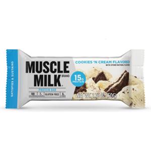Muscle Milk Cookies & Cream Protein Bar