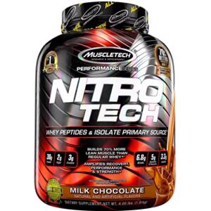 MuscleTech NitroTech Whey Peptides Milk Chocolate