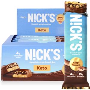 N!ck's Crispy Nougat Keto Snack Bar