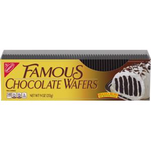 Nabisco Famous Chocolate Wafer Cookies