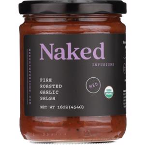 Naked Infusions Organic Fire Roasted Garlic Salsa