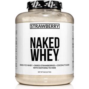 Naked Whey Strawberry Protein Powder
