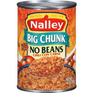 Nalley Big Chunk No Beans Chili con Carne