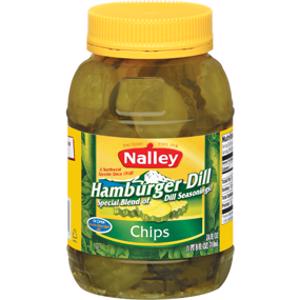 Nalley Hamburger Dill Pickle Chips