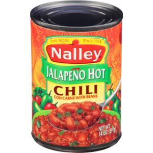 Nalley Jalapeno Hot Chili con Carne w/ Beans