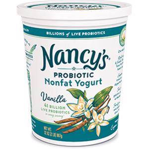 Nancy's Nonfat Vanilla Yogurt
