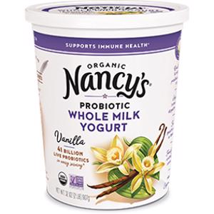 Nancy's Organic Vanilla Whole Milk Yogurt