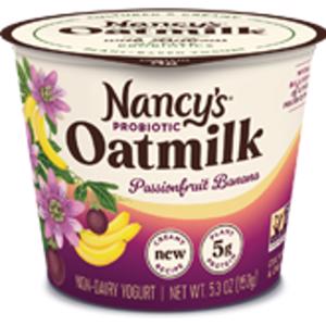 Nancy's Passionfruit Banana Oatmilk Yogurt