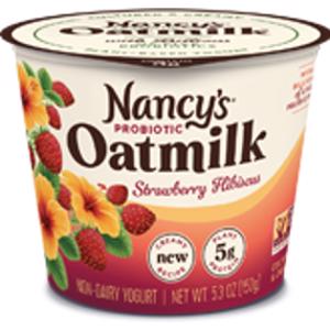 Nancy's Strawberry Hibiscus Oatmilk Yogurt