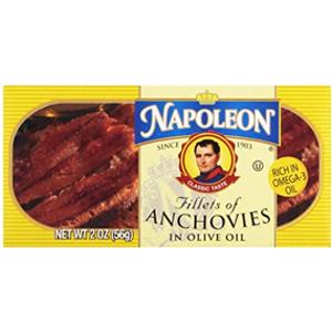 Napoleon Flat Anchovies in Olive Oil