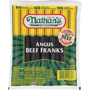Nathan's Famous Angus Beef Franks
