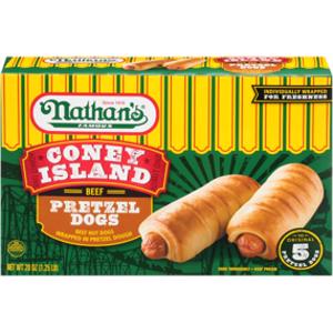 Nathan's Famous Coney Island Beef Pretzel Dogs