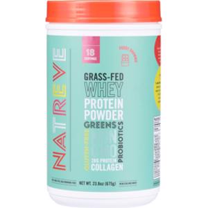 Natreve Fudge Brownie Grass-Fed Whey Protein