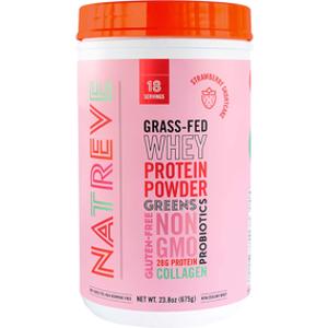 Natreve Strawberry Shortcake Grass-Fed Whey Protein