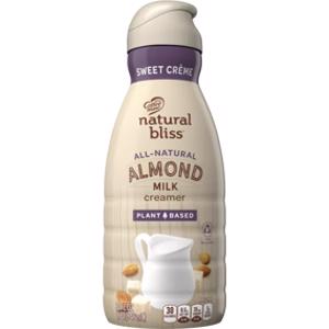 natural bliss vanilla almond milk creamer