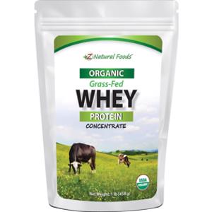 Z Natural Foods Organic Grass-Fed Whey Protein Concentrate