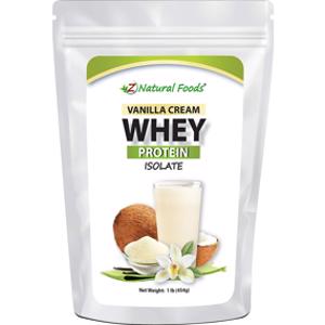 Z Natural Foods Vanilla Cream Whey Protein Isolate