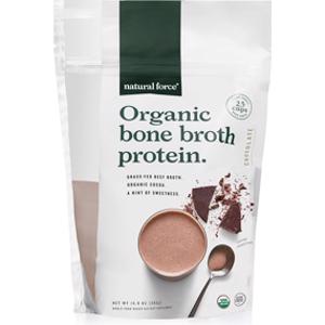 Natural Force Organic Chocolate Bone Broth Protein Powder