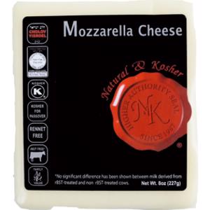 Natural & Kosher Mozzarella Cheese Chunks